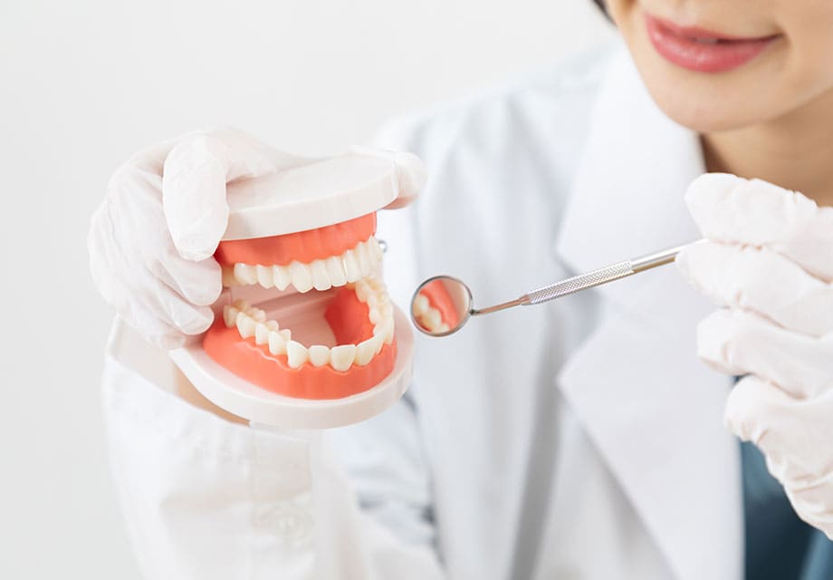 歯周組織を復元する再生療法にも対応