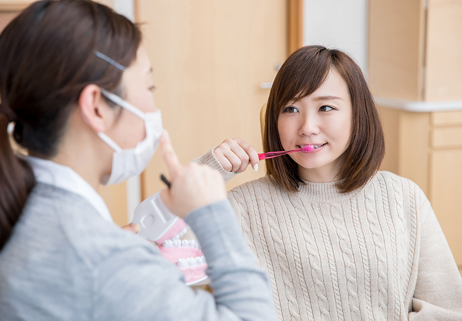 担当歯科衛生士制でお口の健康をしっかりサポート